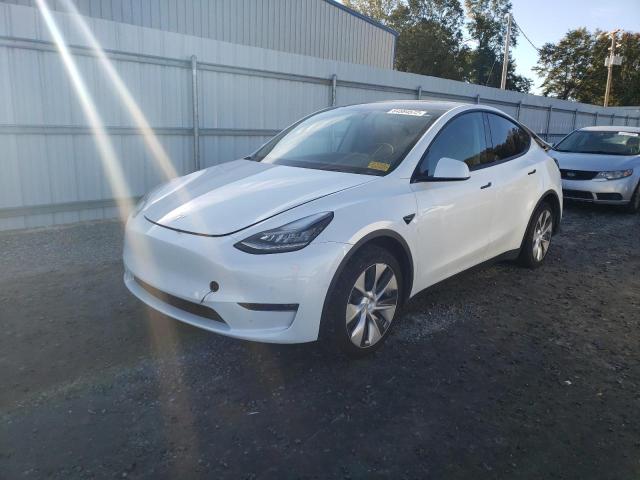 Photo 2 from auction – 2021 TESLA MODEL Y with VIN 5YJYGDEE3MF082291