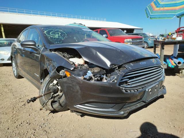 FORD FUSION SE 2017 with VIN 3FA6P0LU1HR326184 - Photo from auction