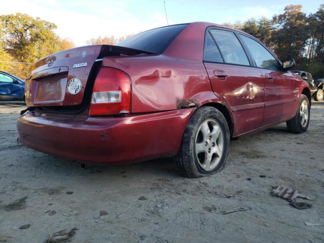 Photo 4 from auction – 2002 MAZDA PROTEGE DX with VIN JM1BJ225420545244