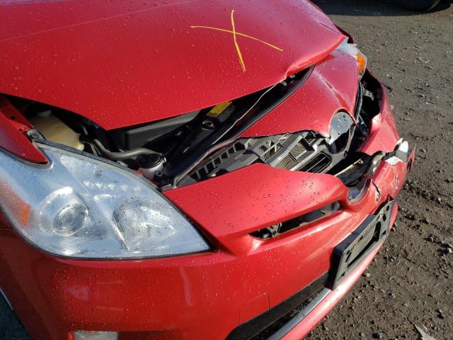 Photo 9 from auction – 2012 TOYOTA PRIUS with VIN JTDKN3DU3C1500287