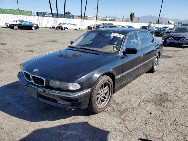 Photo 2 from auction – 2001 BMW 740 IL with VIN WBAGH83481DP25633