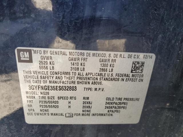 Photo 10 from auction – 2014 CADILLAC SRX PREMIU with VIN 3GYFNGE35ES632803