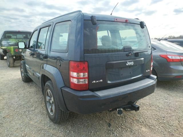 Photo 3 from auction – 2008 JEEP LIBERTY SP with VIN 1J8GN28K08W286211