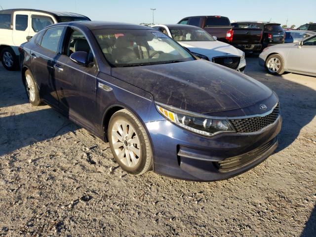 KIA OPTIMA EX 2016 with VIN 5XXGU4L34GG072974 - Photo from auction