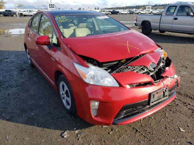 TOYOTA PRIUS 2012 with VIN JTDKN3DU3C1500287 - Photo from auction