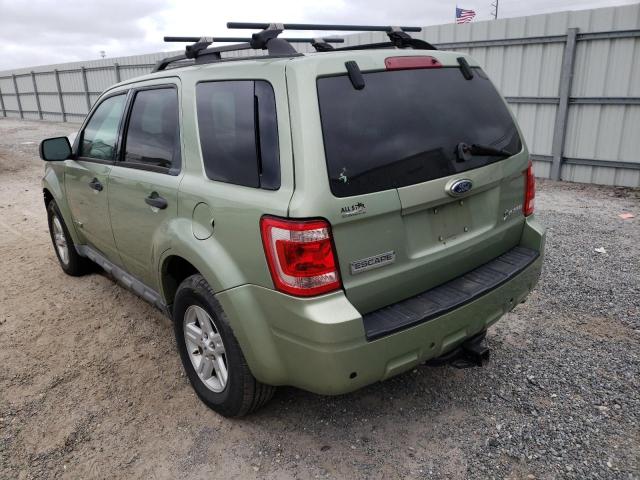 Photo 3 from auction – 2009 FORD ESCAPE HYB with VIN 1FMCU59349KC10223