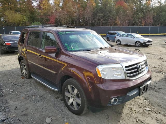 HONDA PILOT TOUR 2012 with VIN 5FNYF4H96CB019864 - Photo from auction