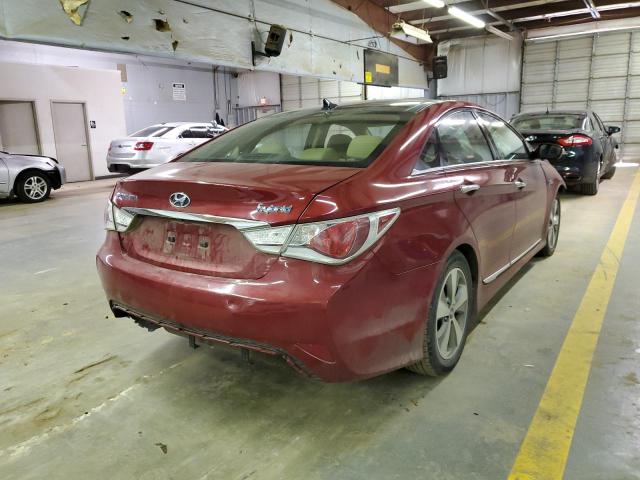 Photo 4 from auction – 2011 HYUNDAI SONATA HYB with VIN KMHEC4A43BA010746