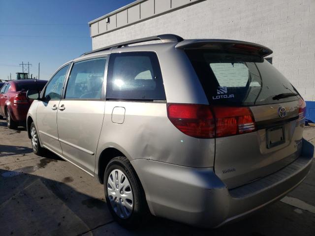 Photo 3 from auction – 2004 TOYOTA SIENNA with VIN 5TDZA23C84S187108