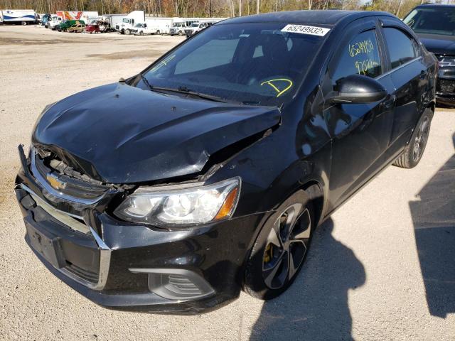Photo 2 from auction – 2017 CHEVROLET SONIC PREM with VIN 1G1JF5SBXH4134736