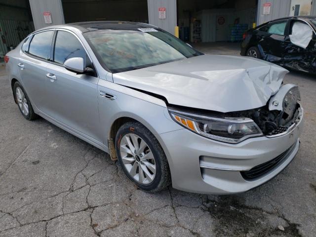 KIA OPTIMA EX 2016 with VIN 5XXGU4L30GG051247 - Photo from auction