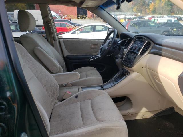Photo 5 from auction – 2002 TOYOTA HIGHLANDER with VIN JTEHF21A720089312