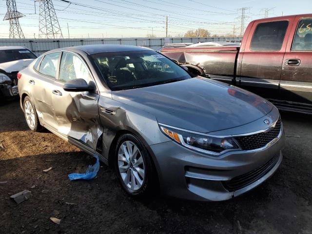 KIA OPTIMA LX 2017 with VIN 5XXGT4L36HG139210 - Photo from auction