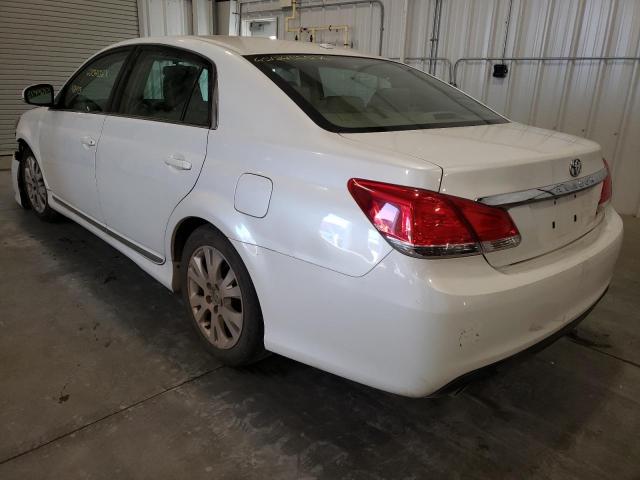 Photo 3 from auction – 2011 TOYOTA AVALON BAS with VIN 4T1BK3DB1BU393126