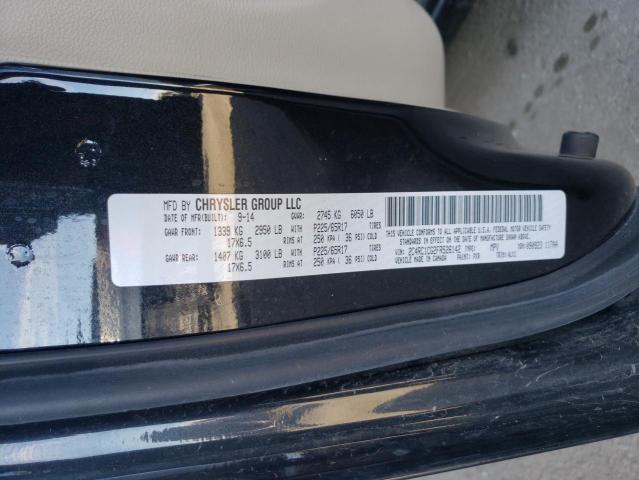 Photo 10 from auction – 2015 CHRYSLER TOWN & COU with VIN 2C4RC1CG2FR526142