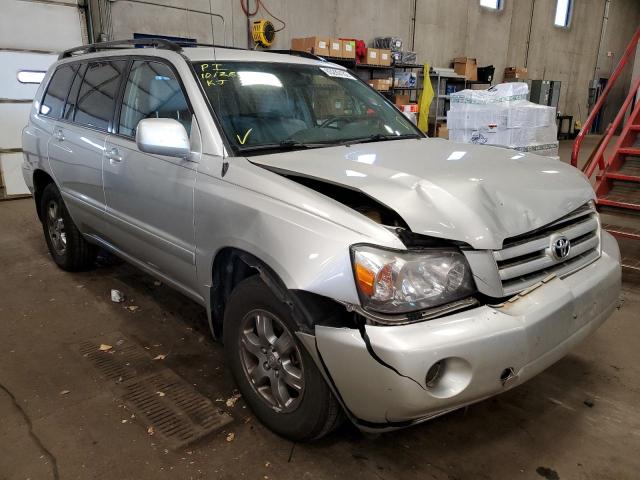 TOYOTA HIGHLANDER 2005 with VIN JTEEP21A950125067 - Photo from auction