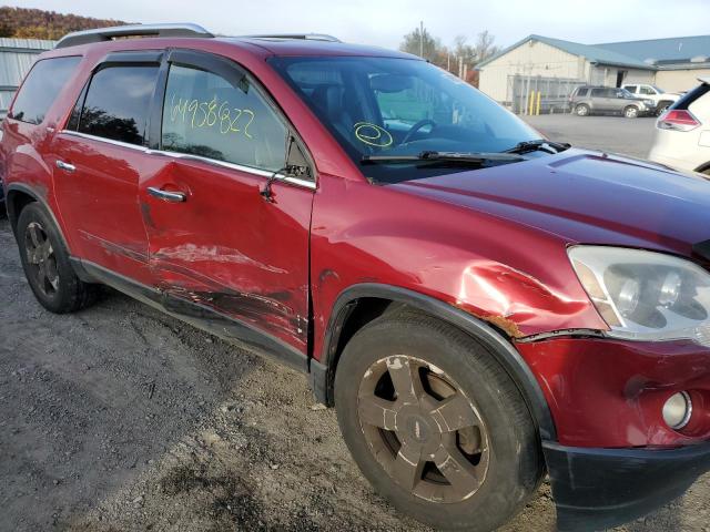 Photo 9 from auction – 2008 GMC ACADIA SLT with VIN 1GKEV33798J292999