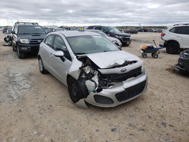KIA RIO LX 2013 with VIN KNADM5A30D6285133 - Photo from auction