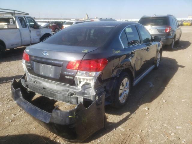 Photo 4 from auction – 2011 SUBARU LEGACY 2.5 with VIN 4S3BMBA62B3260235
