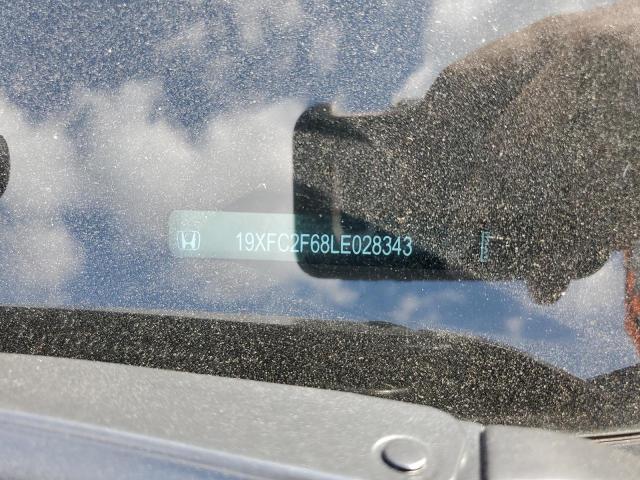 Photo 10 from auction – 2020 HONDA CIVIC LX with VIN 19XFC2F68LE028343