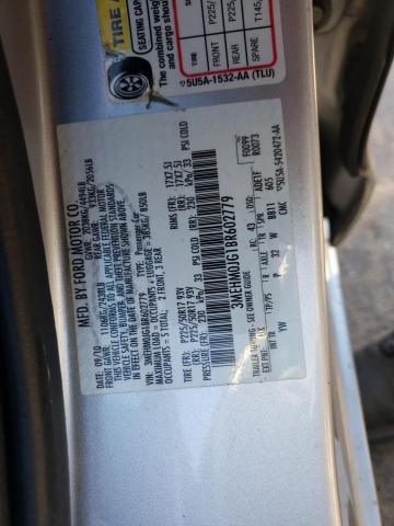 Photo 10 from auction – 2011 MERCURY MILAN PREM with VIN 3MEHM0JG1BR602779