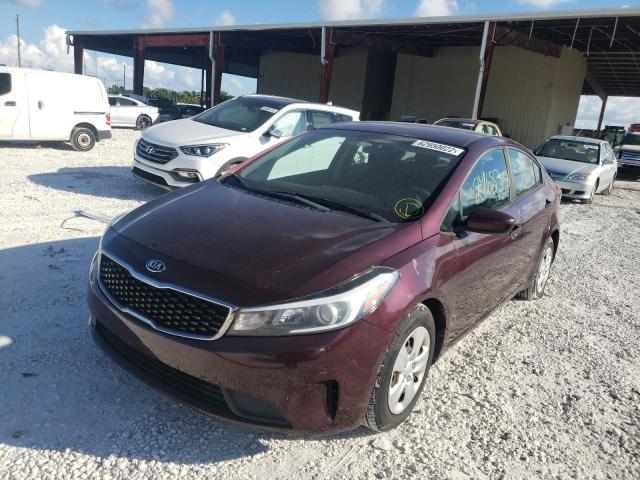 Photo 2 from auction – 2017 KIA FORTE LX with VIN 3KPFK4A72HE033799
