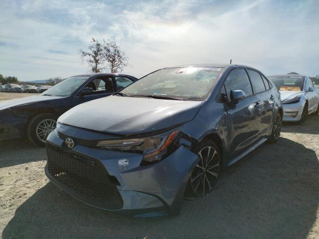 Photo 2 from auction – 2022 TOYOTA COROLLA LE with VIN JTDEPMAE3N3004780
