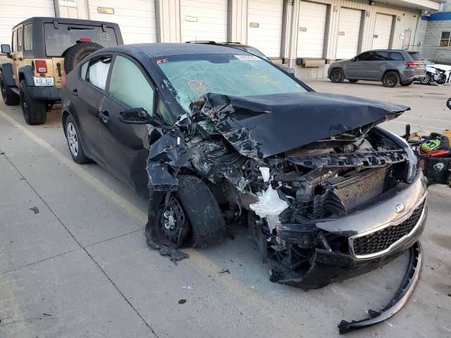 KIA FORTE LX 2018 with VIN 3KPFK4A72JE190447 - Photo from auction