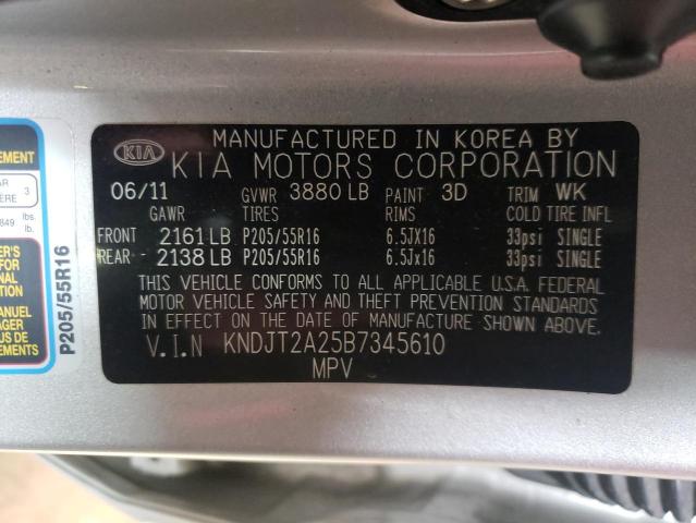 Photo 10 from auction – 2011 KIA SOUL + with VIN KNDJT2A25B7345610