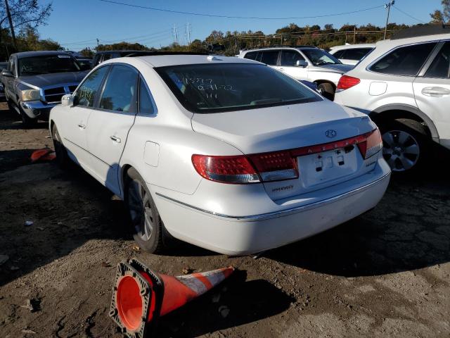 Photo 3 from auction – 2009 HYUNDAI AZERA SE with VIN KMHFC46F19A369697