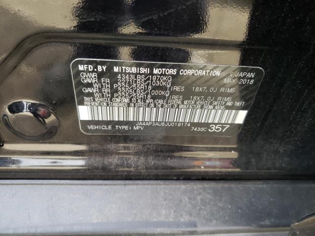 Photo 10 from auction – 2018 MITSUBISHI OUTLANDER with VIN JA4AP3AU6JU019174