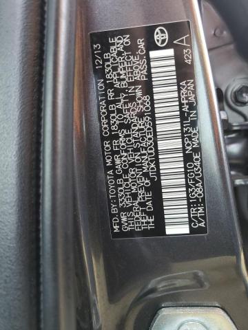 Photo 10 from auction – 2014 TOYOTA YARIS with VIN JTDKTUD30ED591068