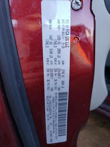 Photo 10 from auction – 2019 DODGE GRAND CARA with VIN 2C4RDGCG1KR643169