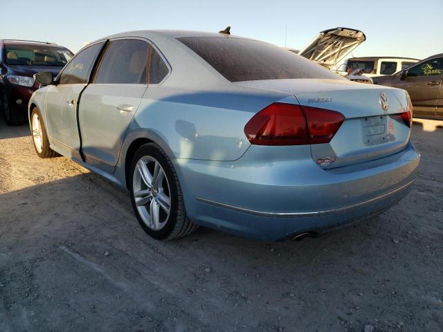 Photo 2 from auction – 2012 VOLKSWAGEN PASSAT SEL with VIN 1VWCN7A30CC037761