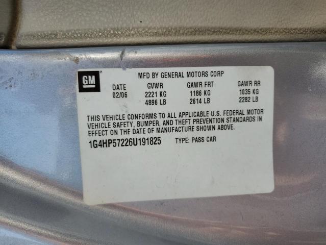Photo 10 from auction – 2006 BUICK LUCERNE CX with VIN 1G4HP57226U191825