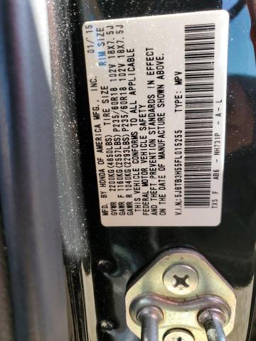 Photo 10 from auction – 2015 ACURA RDX TECHNO with VIN 5J8TB3H55FL015255