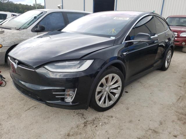 Photo 2 from auction – 2018 TESLA MODEL X with VIN 5YJXCAE28JF103448