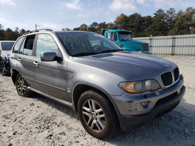 BMW X5 3.0I 2004 with VIN 5UXFA13584LU37915 - Photo from auction