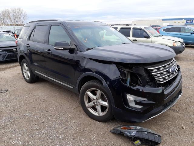 FORD EXPLORER X 2016 with VIN 1FM5K8D87GGC91432 - Photo from auction