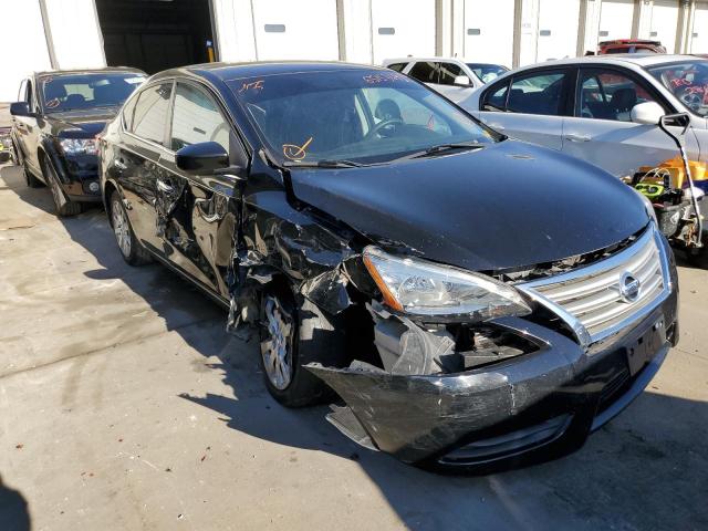 NISSAN SENTRA S 2013 with VIN 1N4AB7AP4DN900899 - Photo from auction