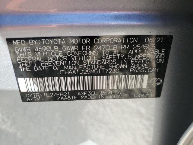 Photo 10 from auction – 2021 LEXUS IS 300 with VIN JTHAA1D25M5117230