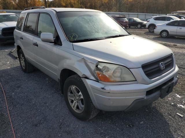 HONDA PILOT EX 2003 with VIN 2HKYF184X3H619646 - Photo from auction
