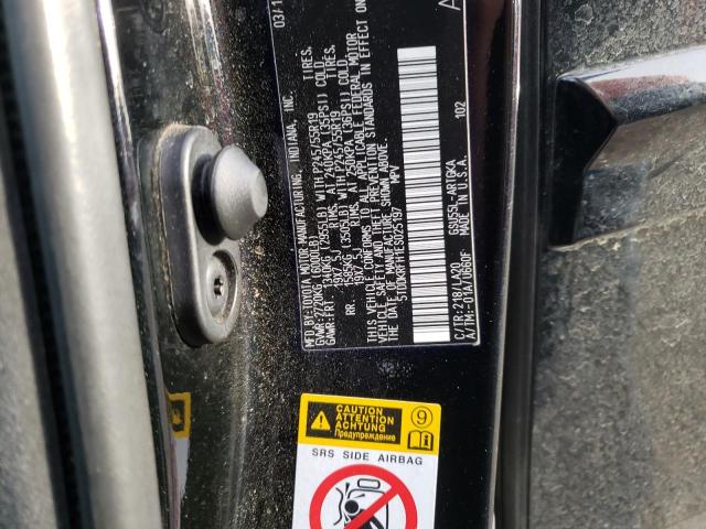 Photo 10 from auction – 2014 TOYOTA HIGHLANDER with VIN 5TDDKRFH1ES025197