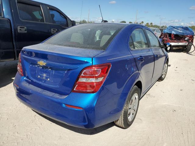 Photo 4 from auction – 2017 CHEVROLET SONIC LS with VIN 1G1JB5SH3H4104722