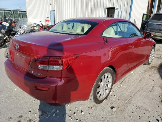 Photo 4 from auction – 2010 LEXUS IS 250 with VIN JTHFF2C28A2501689