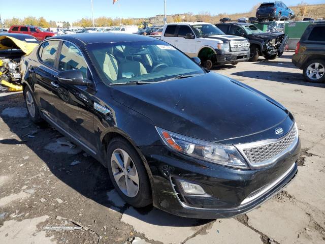 KIA OPTIMA HYB 2015 with VIN KNAGM4AD2F5077294 - Photo from auction