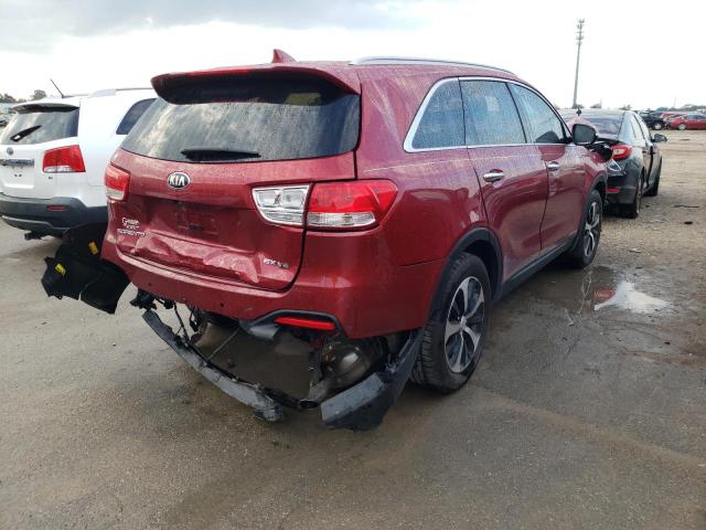 Photo 4 from auction – 2016 KIA SORENTO EX with VIN 5XYPHDA5XGG161002