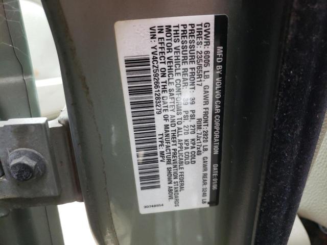 Photo 10 from auction – 2006 VOLVO XC90 with VIN YV4CZ592661283279