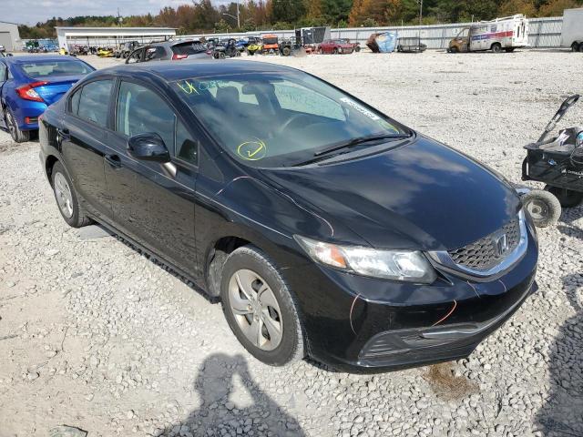 HONDA CIVIC LX 2013 with VIN 19XFB2E59DE056004 - Photo from auction