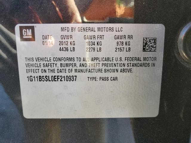 Photo 10 from auction – 2014 CHEVROLET MALIBU LS with VIN 1G11B5SL0EF210937